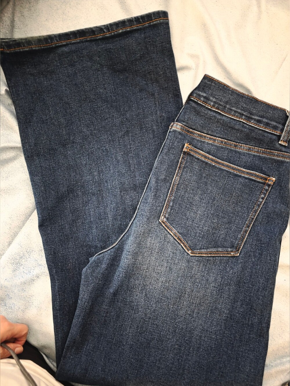 Well Worn Women Dark Blue Straight Jeans